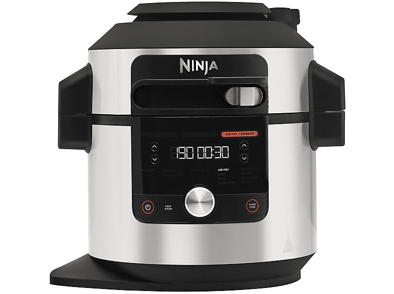 Olla eléctrica NINJA en color Acero inoxidable/Negro de 1760 W
