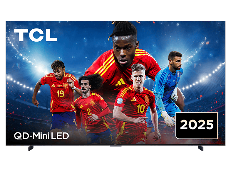 TV QD-Mini LED 98" TCL en color Negro, 4K HDR Premium 3000nits