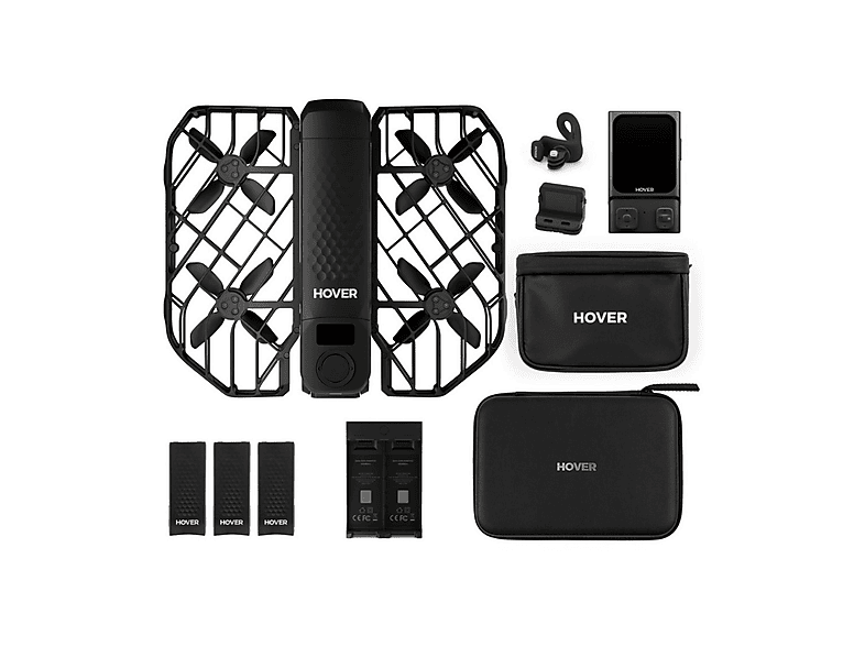 HOVERAIR Drones con cámara en color Negro (mod. Kit definitivo para ciclismo)
