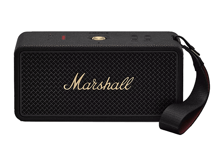 MARSHALL Altavoz inalámbrico en color Black and Brass — Bluetooth y 30 h Autonomía