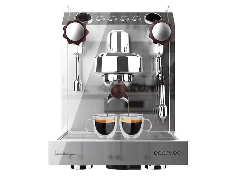 Cafetera express CECOTEC con 2700 W en color Plata