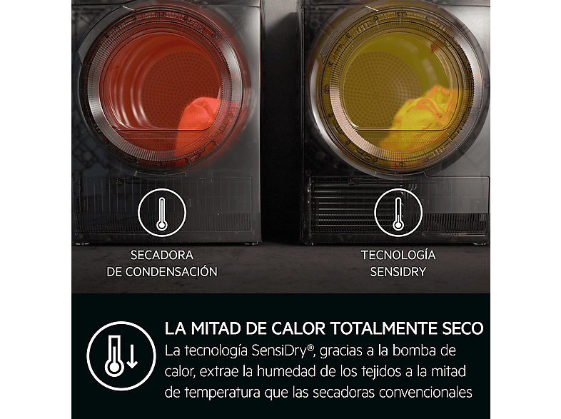 Secadora bomba de calor AEG con Carga Frontal en color White — foto 6