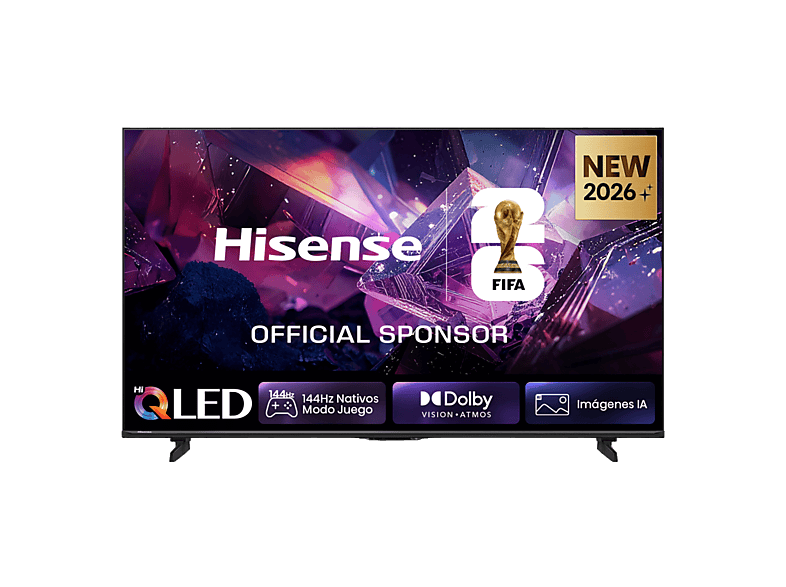 TV QLED 75" HISENSE — QLED 4K y 144Hz Nativos (mod. 75E7S PRO)
