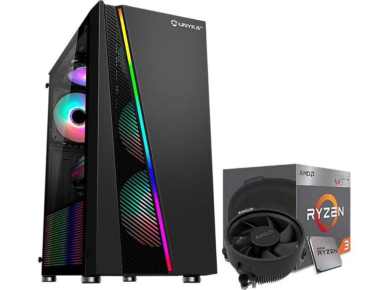 PC Gaming JOYBE COMPUTERS con AMD Ryzen 3 3200G