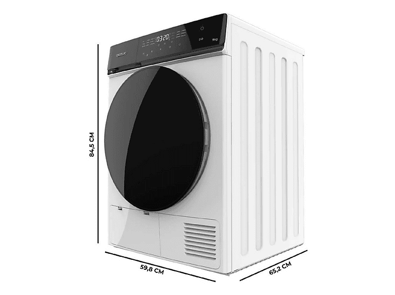 Secadora bomba de calor CECOTEC en color Blanco de 9 kg