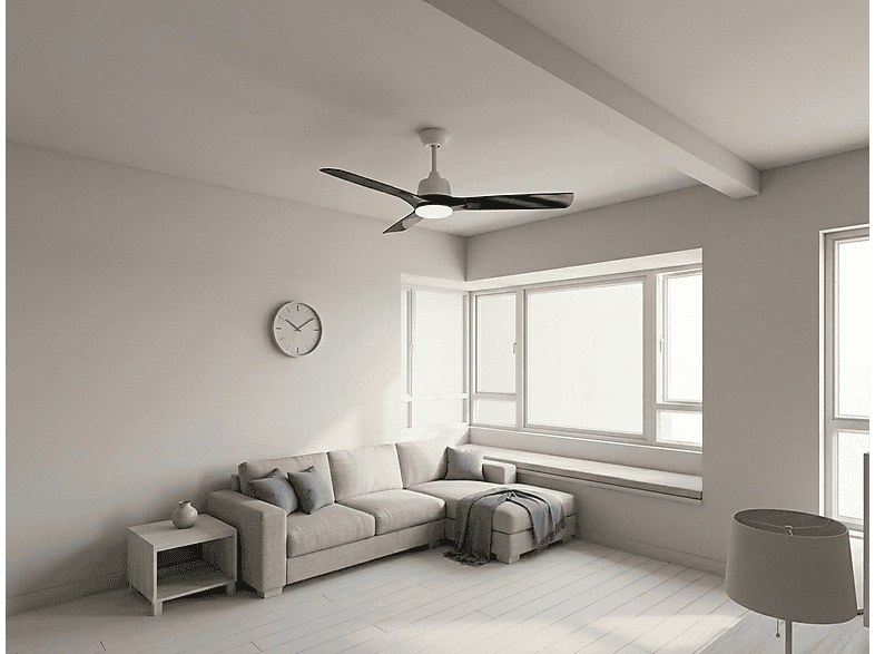 PURLINE Ventilador de techo en color Blanco — 18 W y 6 velocidades — foto 7