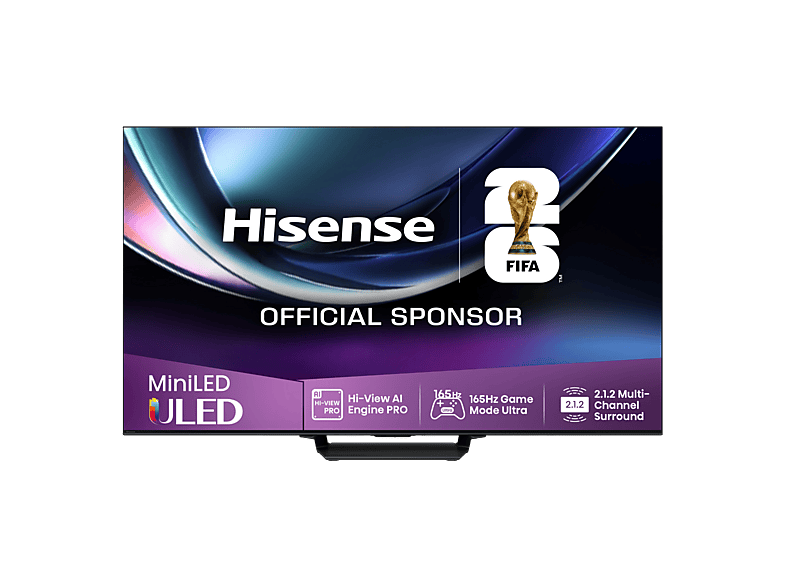 TV Mini LED 85" HISENSE — UHD 4K y 165 Hz (mod. 85U7Q PRO)