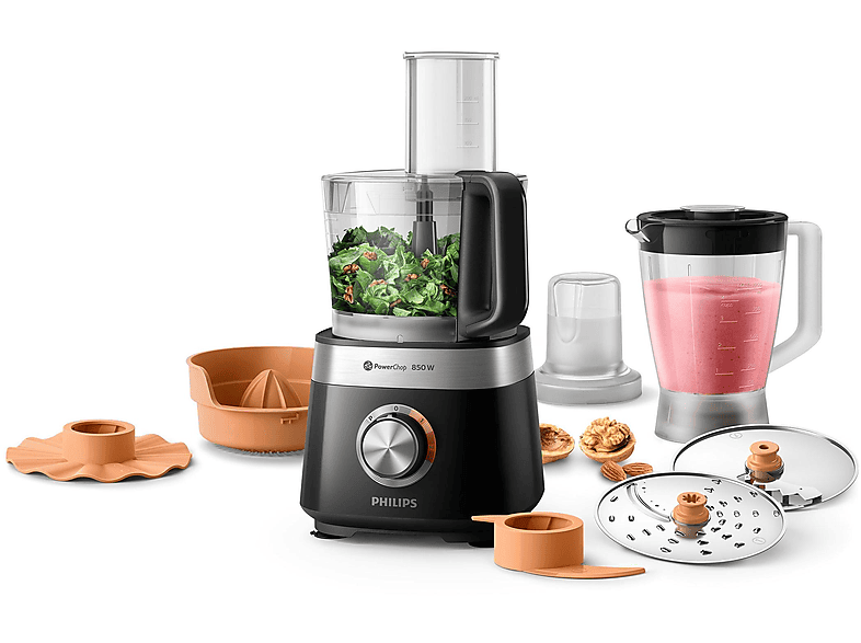 PHILIPS Robot de cocina en color Negro