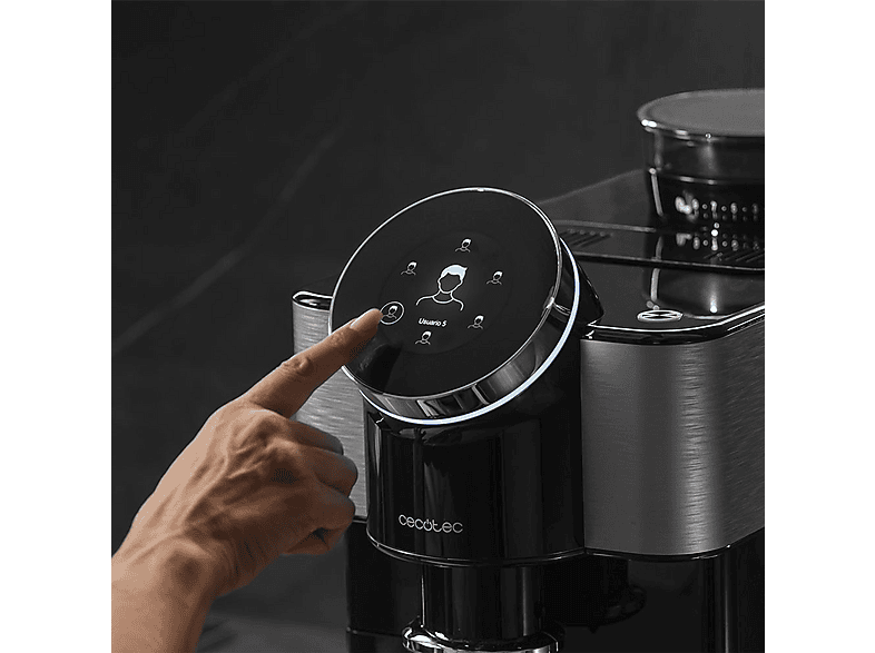 CECOTEC Cafetera superautomática en color Black (mod. Cremmaet Spin) — foto 4