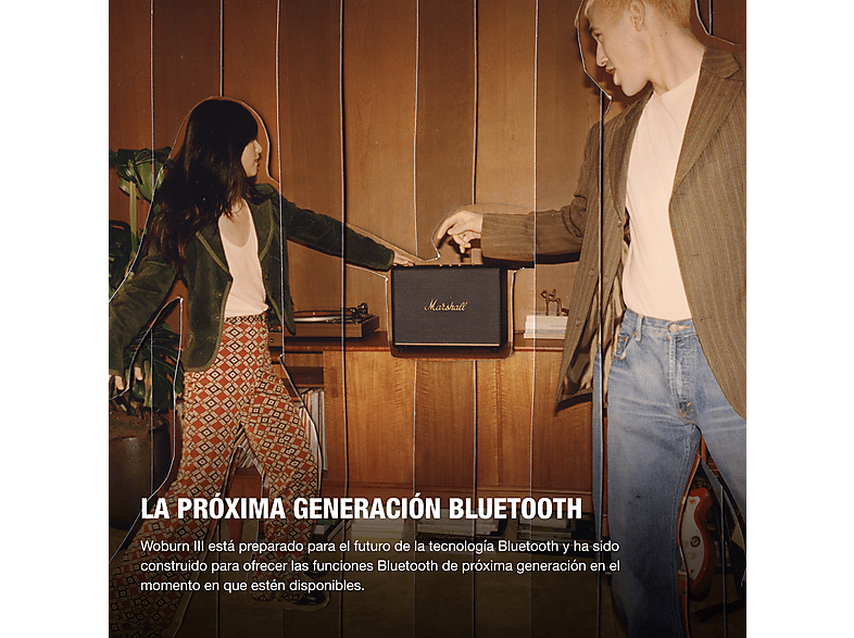 Altavoz bluetooth MARSHALL en color Negro de 90 W — foto 7