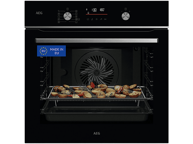 AEG Horno Multifunción en color Negro