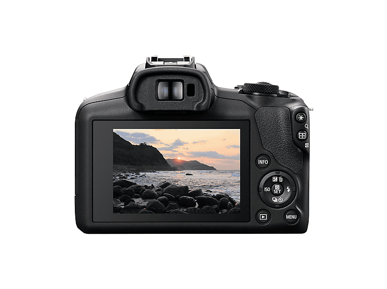 Cámara EVIL CANON — 24.1 megapíxel y 7.5 cm (mod. EOS R100 + Objetivo) — foto 3