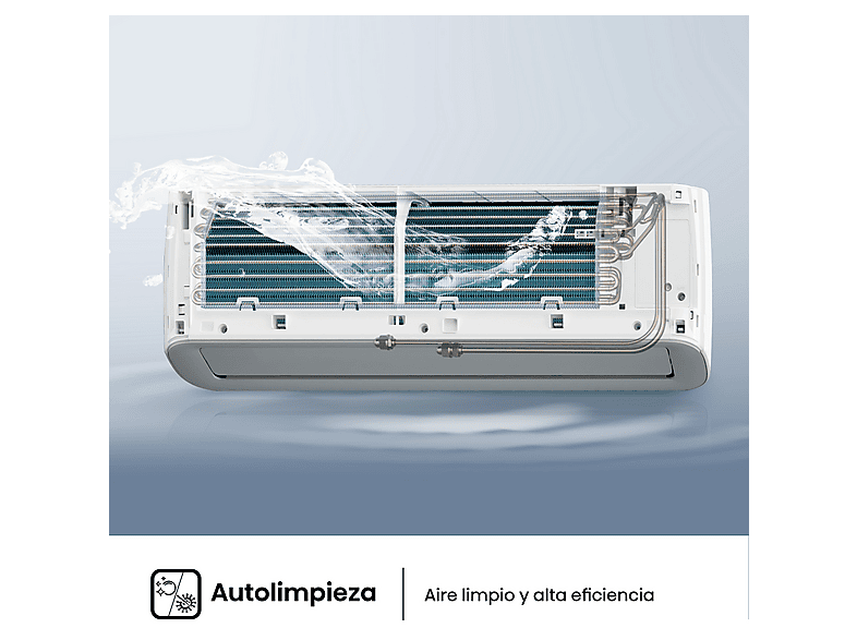 Aire acondicionado Split 1 x 1 HISENSE en color Blanco (mod. KC25 Smart Clima) — foto 7