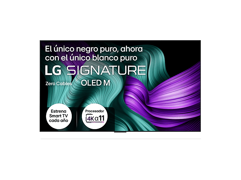TV OLED 97" LG en color Rocky Black