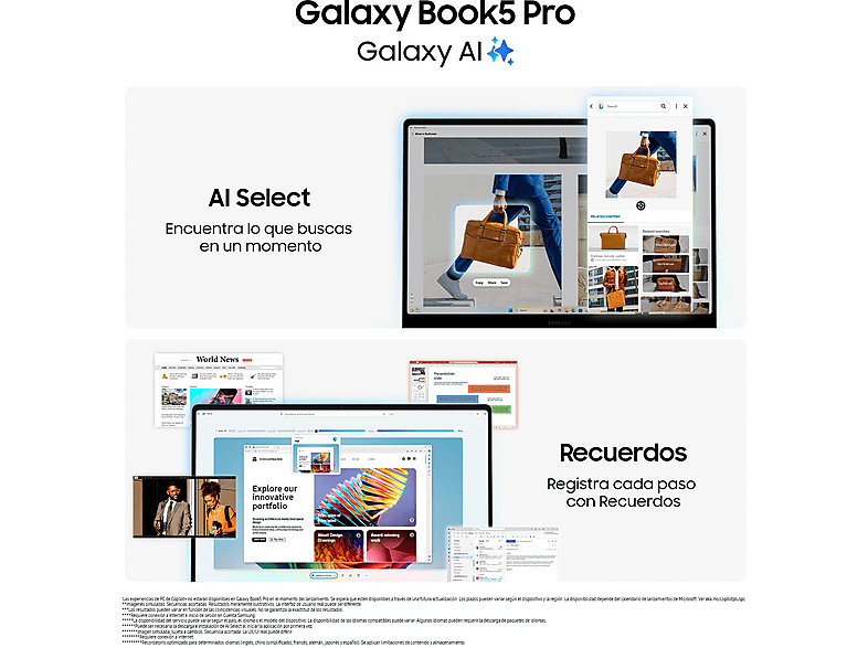 Portátil SAMSUNG con 14" WQXGA+ Táctil en color Gris — foto 3