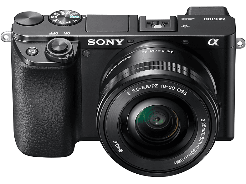SONY Cámara EVIL en color Negro — 25 megapixel y CMOS