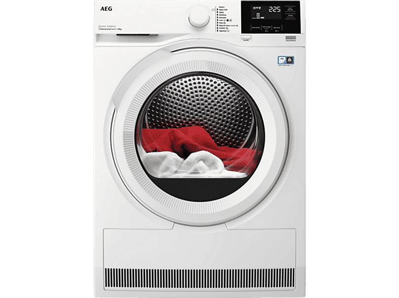 Secadora bomba de calor AEG con SensiDry en color Blanco — foto 6