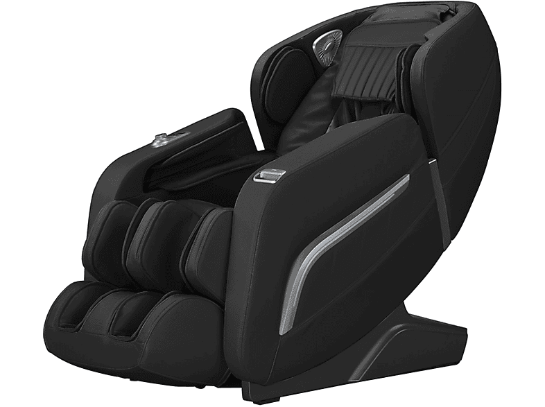 KOMODER Sillón de masaje Masaje de cuerpo completo (mod. FOCUS II) en color Negro - Rojo
