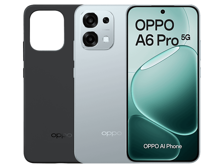 OPPO Móvil 256GB (mod. A6 Pro) en color Lunar Titanium