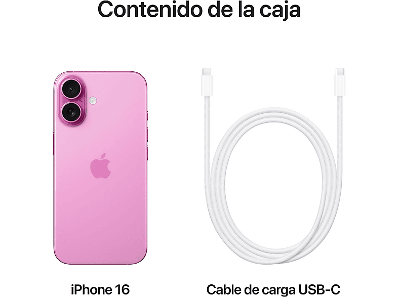 APPLE Smartphone en color Rosa (mod. iPhone 16) — foto 9