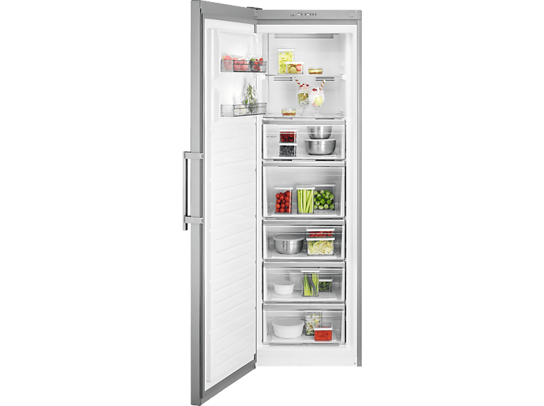 Congelador vertical AEG en color INOX Antihuellas