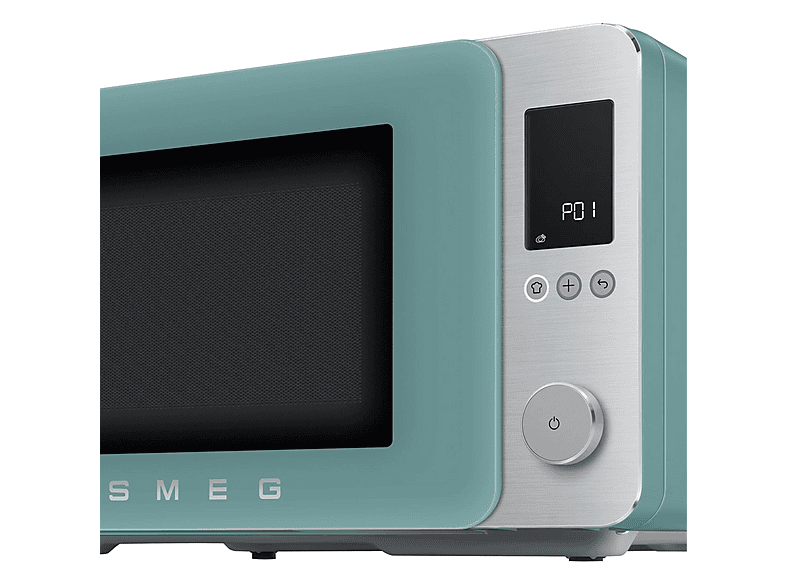 Microondas 9 en 1 SMEG con 2100 W en color Verde esmeralda mate — foto 7