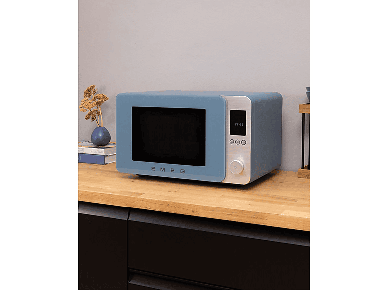 Microondas 9 en 1 SMEG con 2100 W en color Verde esmeralda mate — foto 9