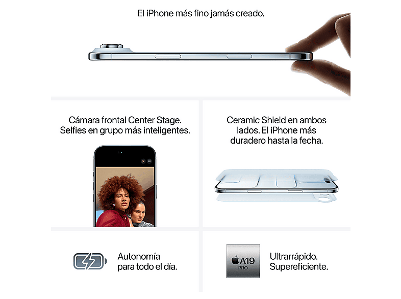 Smartphone APPLE — 256 GB y 5G (mod. iPhone Air) — foto 6