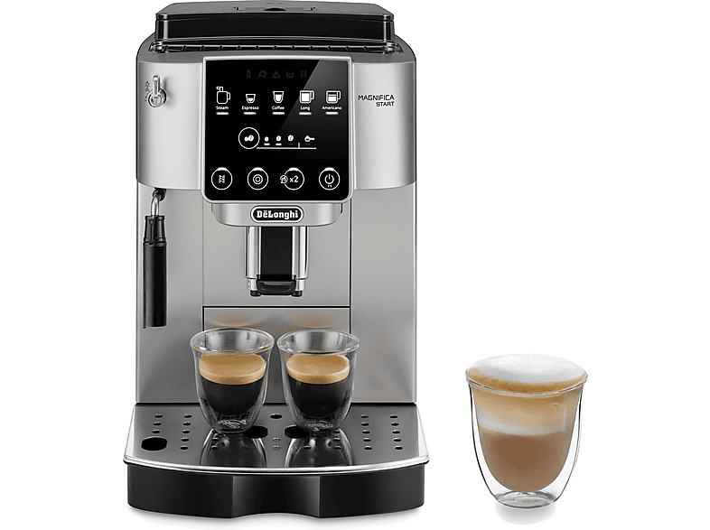 DELONGHI Cafetera express en color Inox + Preto (mod. ECAM220.30.SB)