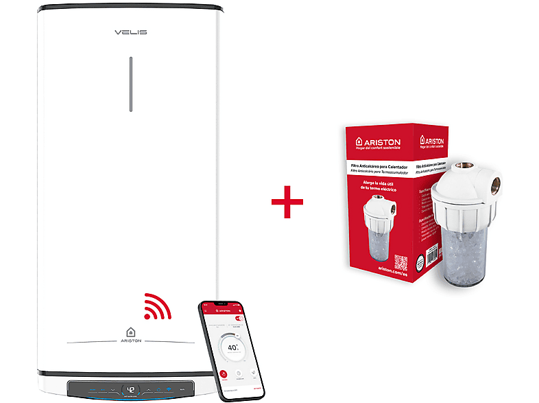 ARISTON Termo Eléctrico 100 l en color Blanco