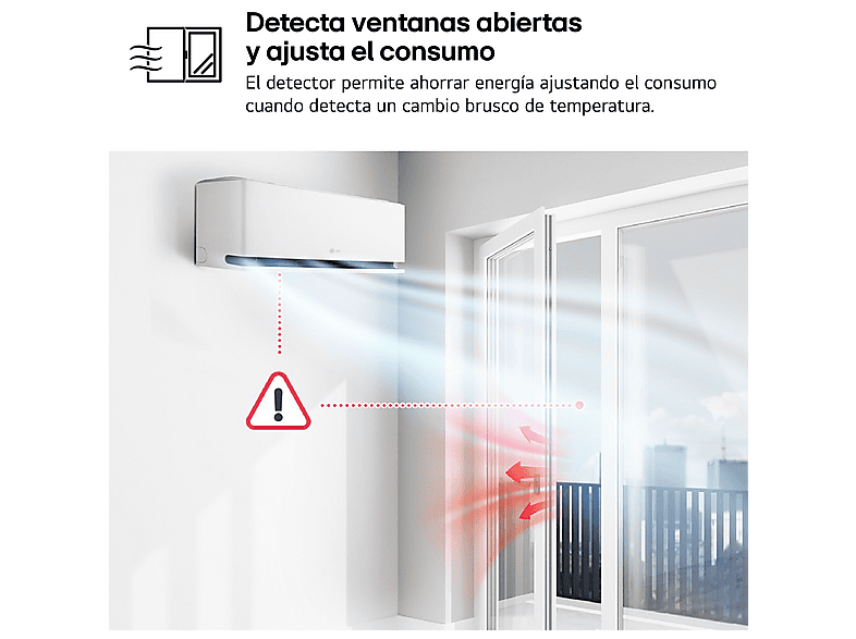 LG Aire acondicionado Split 1 x 1 en color Blanco — foto 9