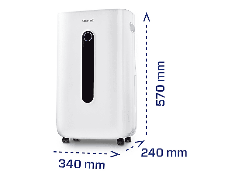 Deshumidificador CLEAN AIR OPTIMA con 6,5 l en color Blanco/negro — foto 8