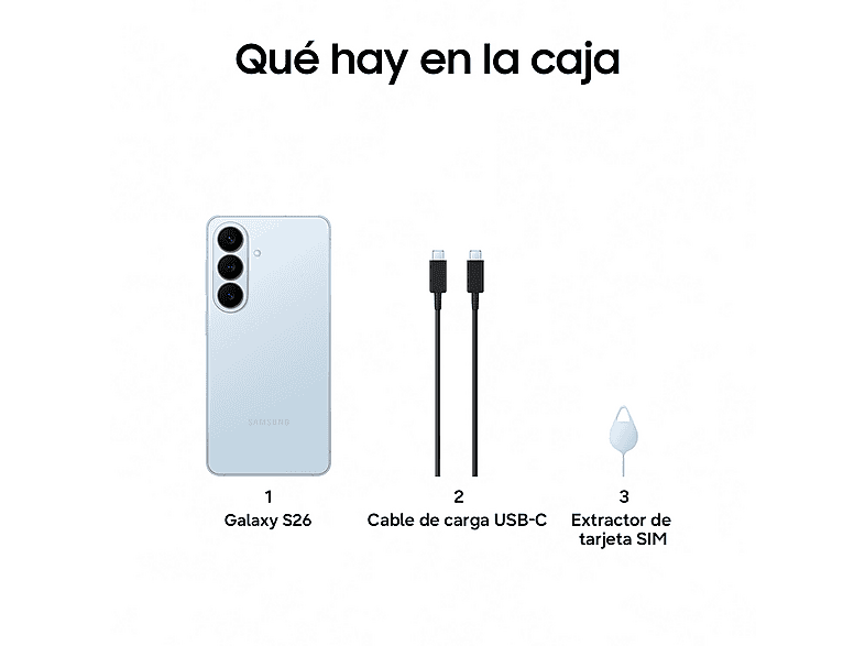 Móvil SAMSUNG con 256 GB en color Azul Cielo — foto 8