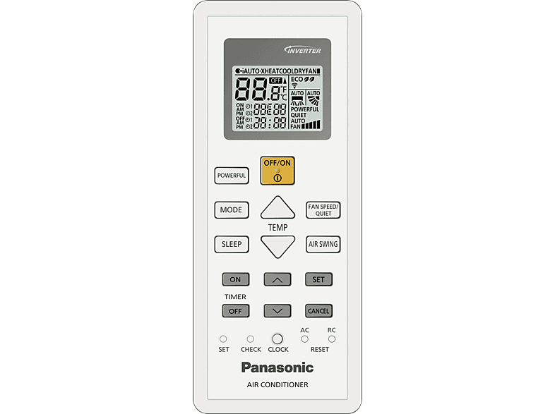 Aire acondicionado Split 1 x 1 PANASONIC (AIRE ACOND.) en color Blanco de 2150 fg/h — foto 4