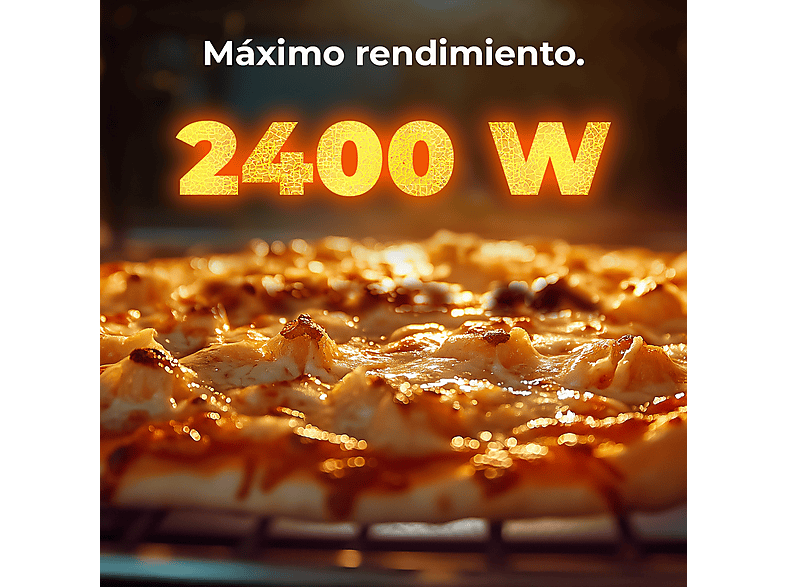 CECOTEC Horno de vapor en color Negro — 3 en 1 y 40 L — foto 5