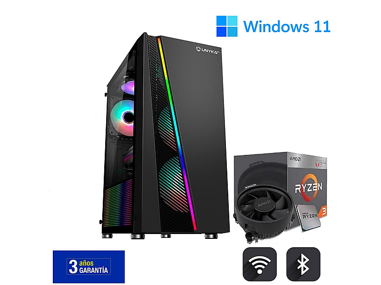 PC Gaming JOYBE COMPUTERS, AMD Ryzen 3 3200G