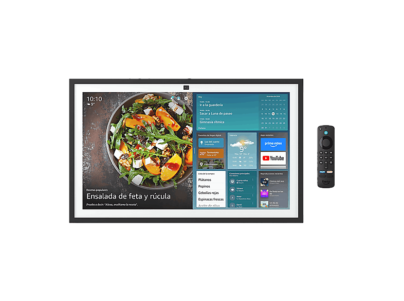 Pantalla inteligente con Alexa AMAZON en color Negro de Full HD de 15.6"