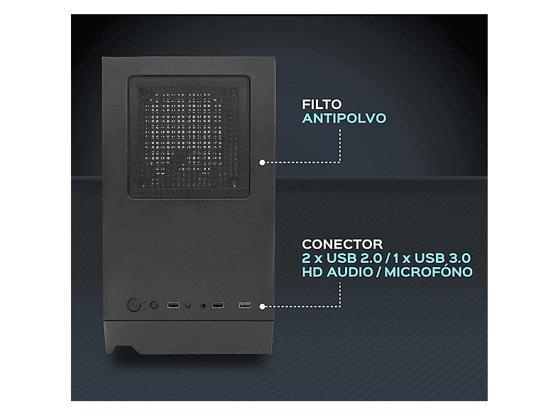 PC Gaming JOYBE COMPUTERS (mod. Gamer Avanzado AMD) — foto 8