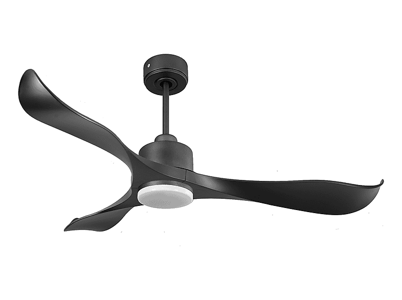 PURLINE Ventilador de techo en color Negro — 18 W y 6 velocidades