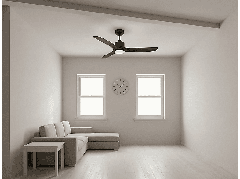 PURLINE Ventilador de techo en color Negro — 18 W y 6 velocidades — foto 7