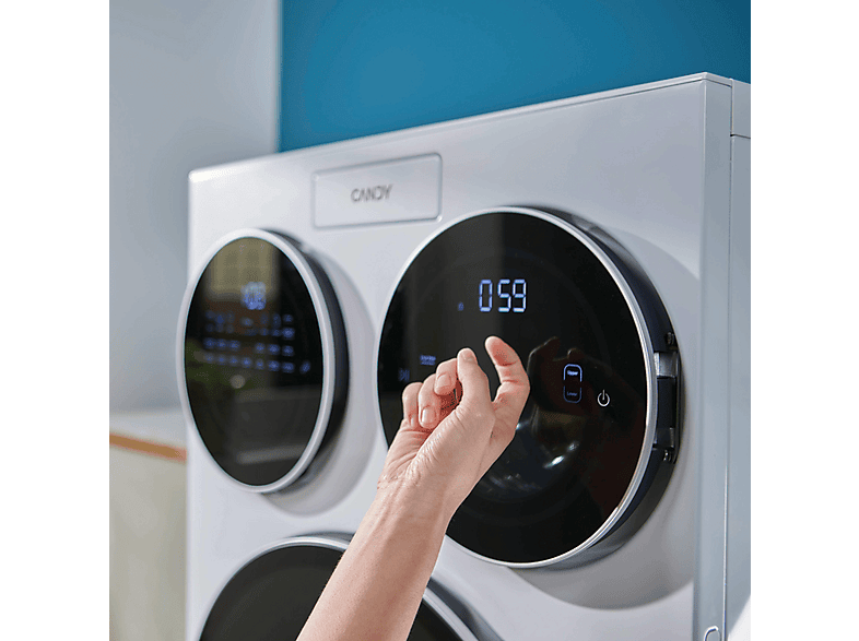 Lavadora carga frontal CANDY — 10+1+1 kg y 1400 rpm (mod. Multiwash MQD 410CBL9-37) — foto 8