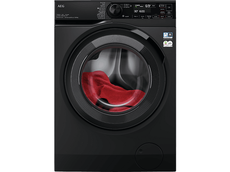 Lavadora secadora AEG con 10kg + 6kg en color Gris oscuro