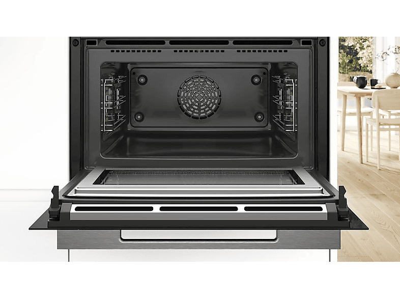 Horno compacto con microondas BOSCH en color Negro, Convencional — foto 4