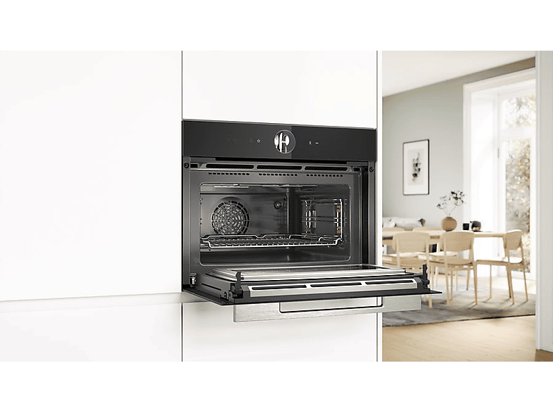 Horno compacto con microondas BOSCH en color Negro, Convencional — foto 5