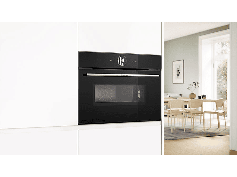 Horno compacto con microondas BOSCH en color Negro, Convencional — foto 6