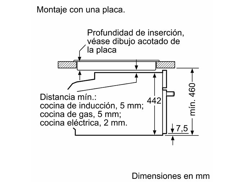 Horno compacto con microondas BOSCH en color Negro, Convencional — foto 9