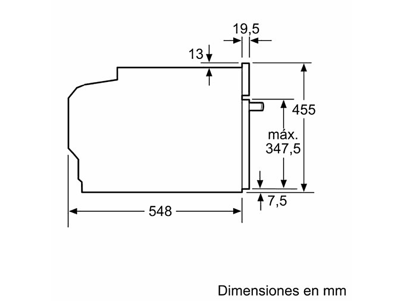 Horno compacto con microondas BOSCH en color Negro, Convencional — foto 10