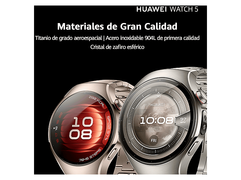 Smartwatch HUAWEI en color Negro (mod. Watch 5) — foto 6