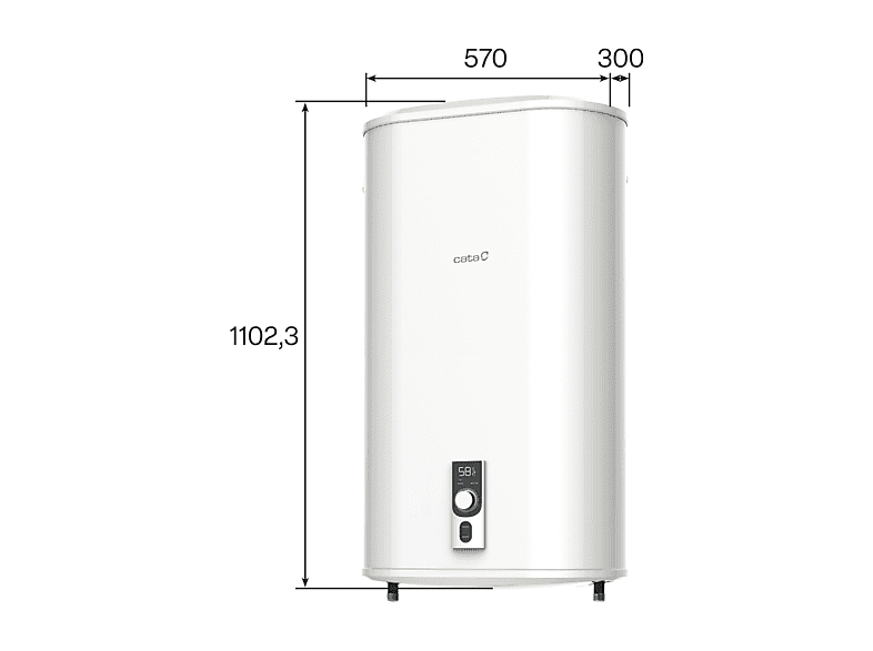 Termo eléctrico CATA en color Blanco — foto 4