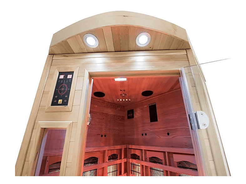 MPC Sauna 150 cm (mod. POOLSTAR-SN-APOLLON-Q3C) en color Marrón — foto 4